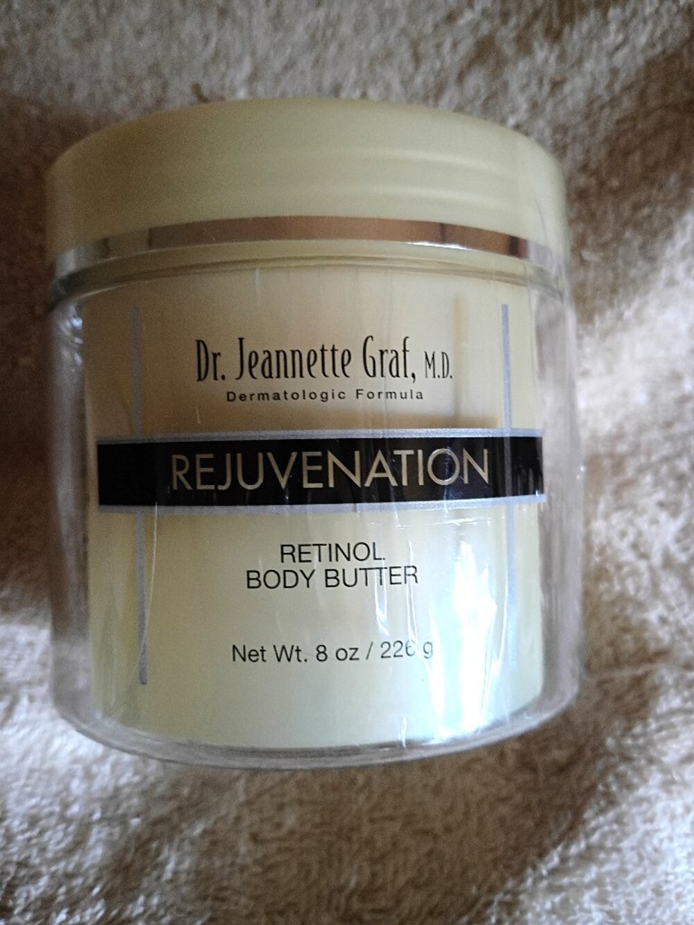 DR JEANNETTE GRAF MD Rejuvenation Retinol Body Butter Creme New Sealed FS 8 oz